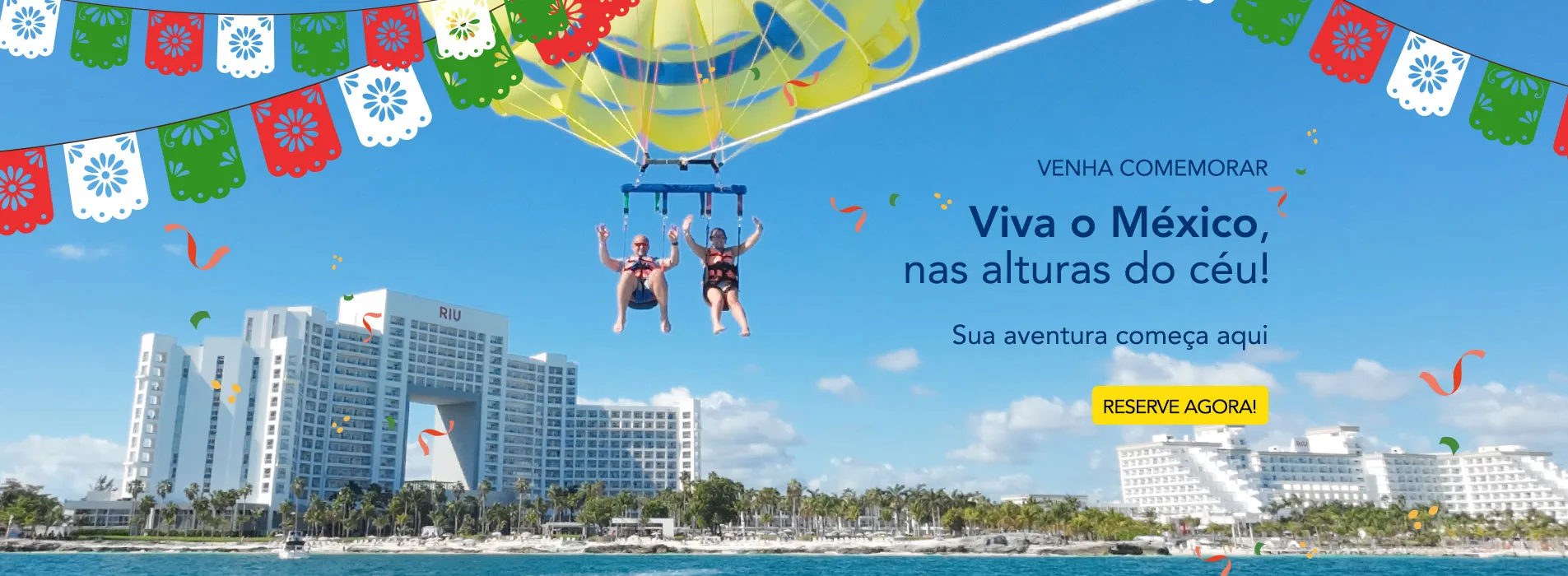 Cancun Parasailing