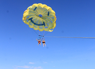 jungle parasail