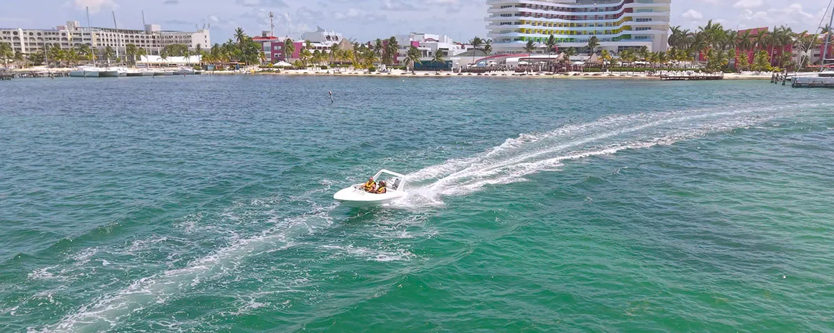 Express Jungle Speedboat Adventure in Cancun