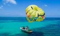 Parasailing in cancun