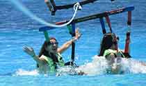 Parasailing in cancun