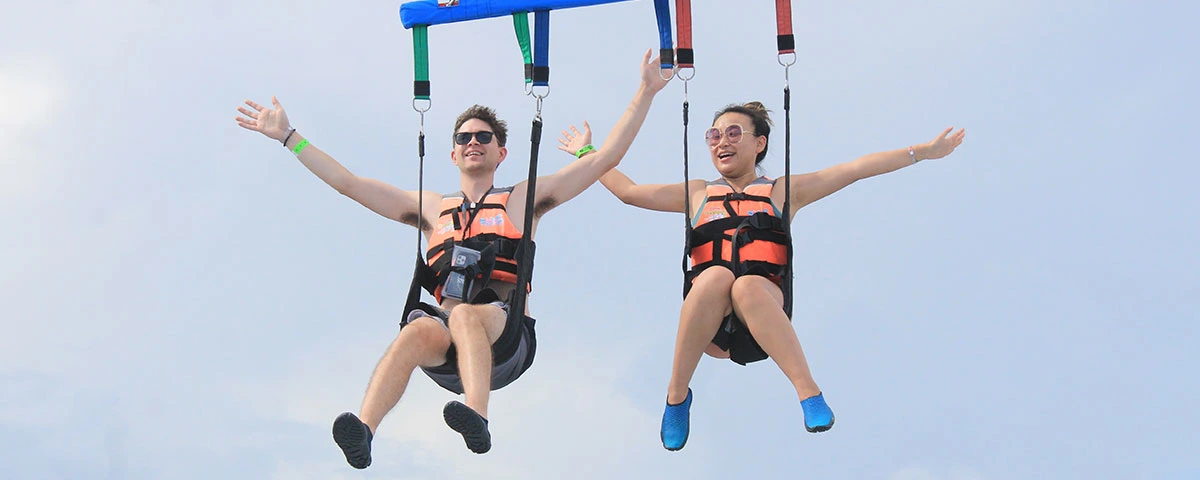  Jungle Tour Express mais aventura de parasailing
